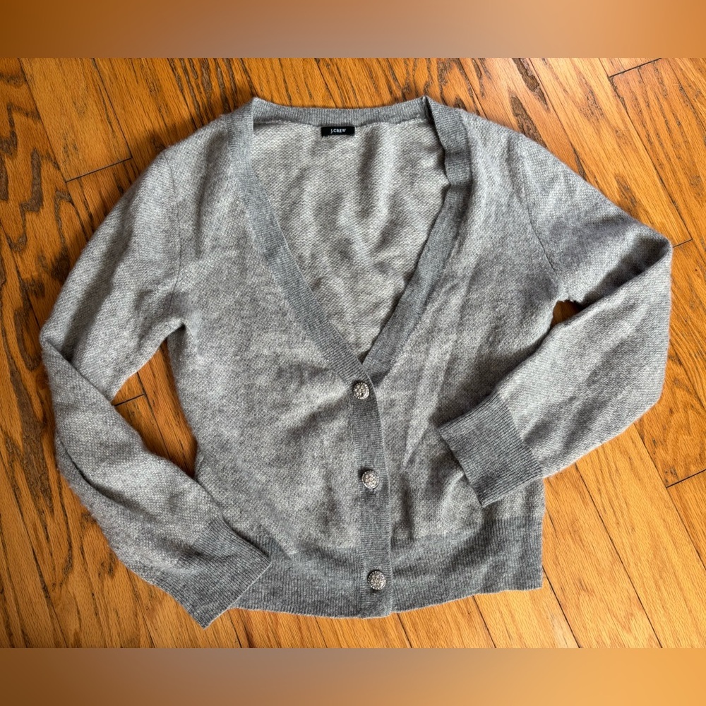 VINTAGE Y2K J. Crew Cashmere Blend Cardigan